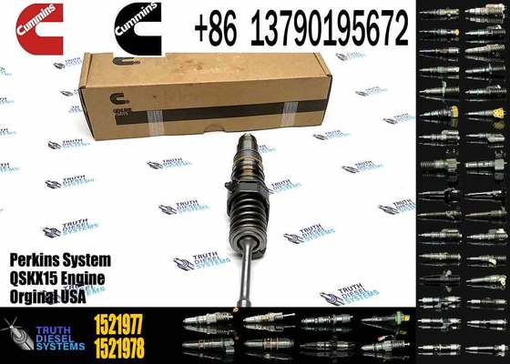 New Construction Machinery Fuel Injector for QSKX15 Diesel Compatible for CUMMINS Diesel Engine-Part Numbers 1499714 1521977