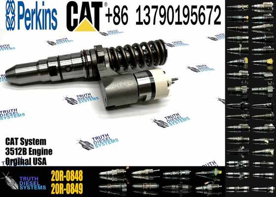 Injector 392-0212 20R-0848 for Caterpillar 3506 3508 3512 3516 3524 Diesel Engines Used in Construction Works
