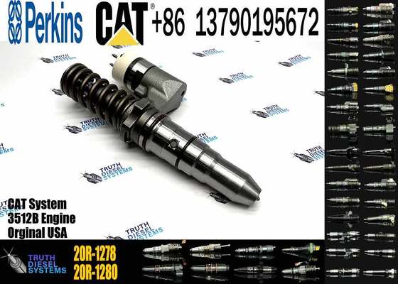 New Fuel Injector 392-0217 20R-1278 386-1769 10R-3255 230-9457 for Caterpillar Generator Set Marine 3508B 3512B 3516B Engine