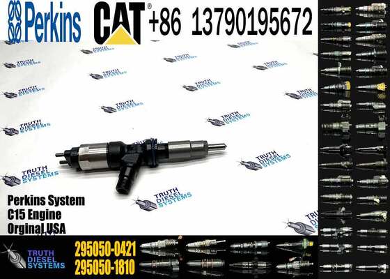 Excavator Parts Diesel Common Rail Injector 295050-0421 370-7287 3707287 295050-1810 418-3229 4183229