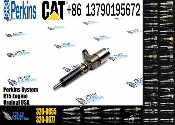 Diesel Common Rail Fuel Injector 320-0655 10R-7674 10R7674 3200655 2645A751 for Caterpillar C6.6 Excavator 320d