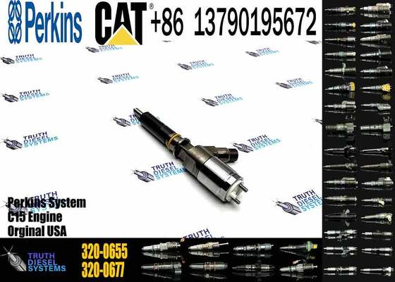 Diesel Common Rail Fuel Injector 320-0655 10R-7674 10R7674 3200655 2645A751 for Caterpillar C6.6 Excavator 320d