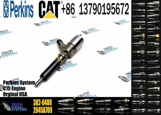 New Diesel Fuel Injectors 282-0490 2645A709 382-0480 306-9380 2645A734 320-0680 for Caterpillar C6.6 Excavator Truck Engine