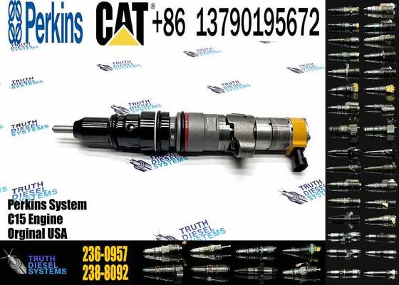 E330D E336D Excavator Common Rail Fuel Inyector Nozzle diesel Injector 236-0957 10R-9002 for Cater-pillar C9 Engine