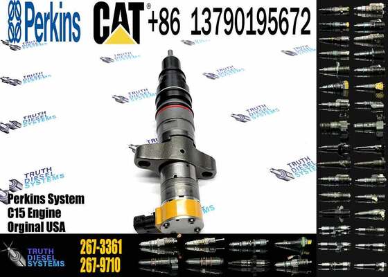 Excavator Parts D6R C7 C9 Engine Fuel Injector 387-9434 387-9433 267-3361