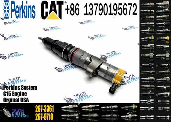 Excavator Parts D6R C7 C9 Engine Fuel Injector 387-9434 387-9433 267-3361