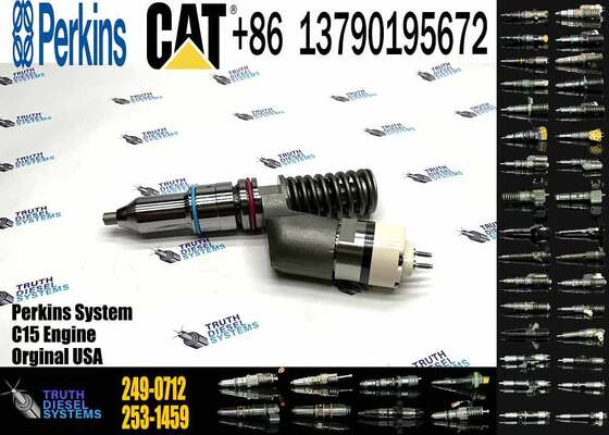 Excavator Engine Parts Fuel Injector 249-0707 249-0708 2490708 249-0712 249-0713 249-0746 250-1302 250-1303 250-1304 250-1306