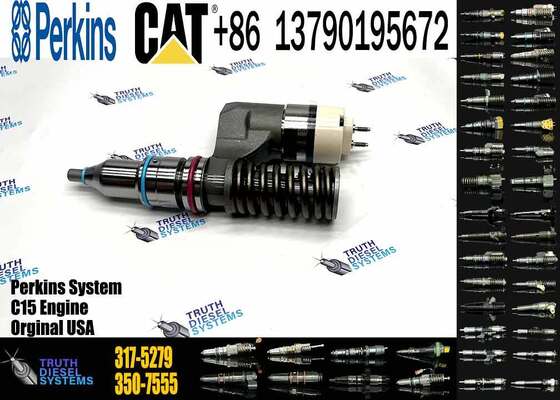 New Condition C12 Engine Diesel Fuel Injector 10R-0961 212-3469 203-3464 317-5279 350-7555 for Excavator Parts