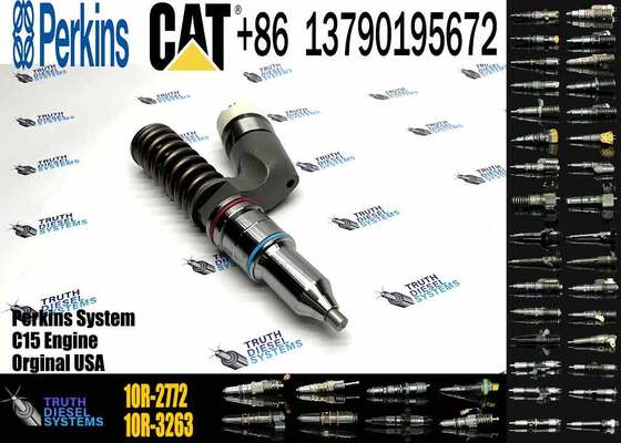 253-0618 10R-2772 Fuel Injector Compatible with Engine C18 C15 | Excavator Repair Tools | High Quality | Durable |