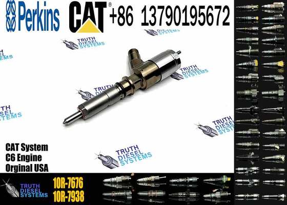 EexcavaStart Diesel Fuel Injector 326-4740 10R-7676 C4.2 312D 315D 318D 319D Excavators Durable Precise Easy Install