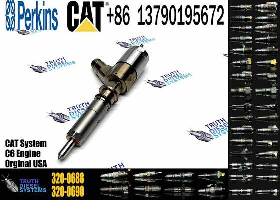 3200688 2645A747 10R7939 2645A748 10R-7939 320-0688 Remanufactured Injector for C6.6 Engine 320d