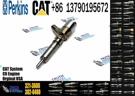 New Diesel Common Rail Injector 2645A745 321-3600 10-R7938 Injector for Excavator 320D Engine C7 C9 C6.6