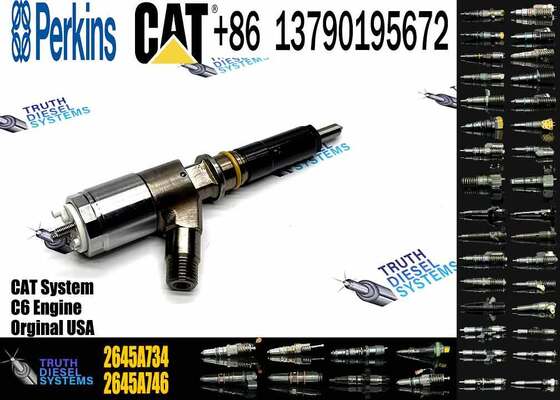 Common Rail Injector 2645A747 2645A734 320-0680 306-9380 for perkins C6.6 C6.4 Engine for CAT 320D Injector