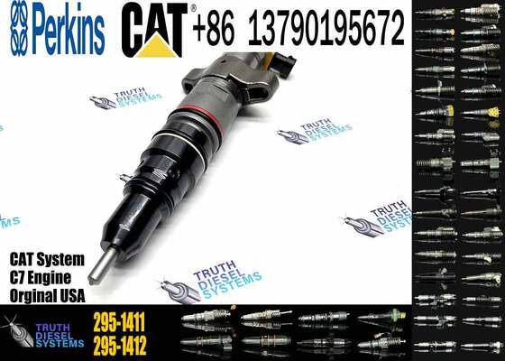 Fuel Injector 10R7225 20R8066 2951411 295-1411 For C7 Engine 324D 325D 329D Excavator