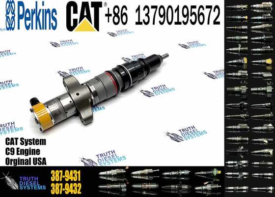 Excavator Fuel Injector 387-9433 for 330D 336D 340D C9 Diesel-Replaces 10R-7222 387-9431 459-8473 6 Month Warranty