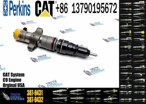 Excavator Fuel Injector 387-9433 for 330D 336D 340D C9 Diesel-Replaces 10R-7222 387-9431 459-8473 6 Month Warranty