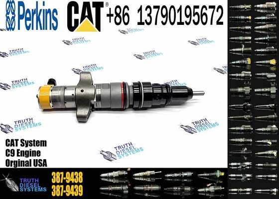 387-9433 Excavator Parts E336D E330D C9 Engine Common Rail Fuel Injector 557-7633 387-9438 387-9432 3879433 10R-7222 20R-8064