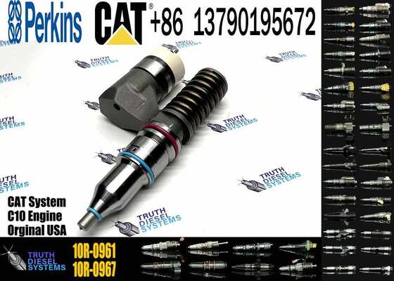 New Condition C12 Engine Diesel Fuel Injector 10R-0961 212-3469 203-3464 317-5279 350-7555 for Excavator Parts
