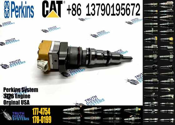 Diesel Fuel Injector 177-4752 for C-aterpillar CAT 3126B 3126E Common Rail Injector for E325C Excavator Parts 1774752