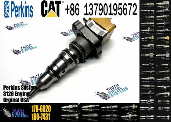 128-6601 178-0199 1286601 Fuel Injector Common Rail Injector for 3126B 3126E Engine 120H 135H Motor Grader 953C 963C Loader