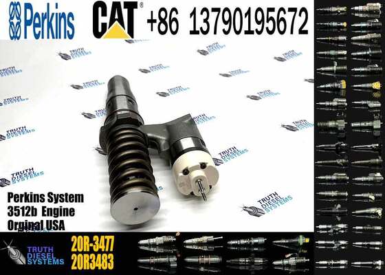 New 10R-8795 20R-3477 10R-7238 20R-3483 Common Rail Injector for Diesel Fuel Injecto for 3512B Excavator 3512C 3516B 3516C