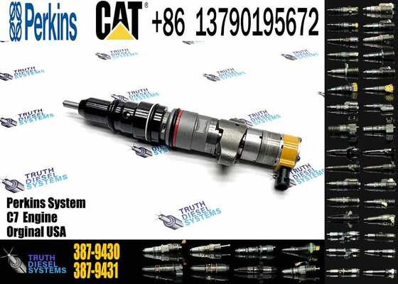 NEW Diesel Engine Common Rail Fuel Injector 387-9430 10R-4761 3879430 10R4761 for Excavator Parts C7 Engine