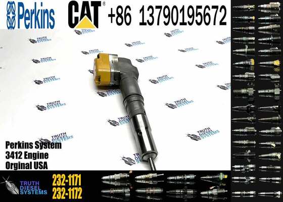 Excavator 3408 3412E Diesel Engine Fuel Injector 232-1171 2321171 10R1267 INJECTOR GP