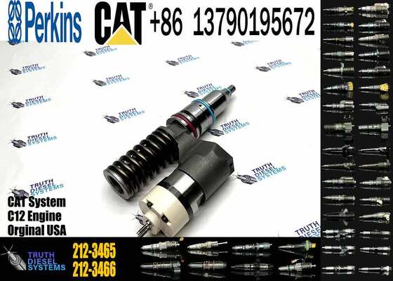 Excavator Injector 1165426 116-5426 1660155 166-0155 2123465 212-3465 for C12 Engine Parts Diesel Nozzle Assembly