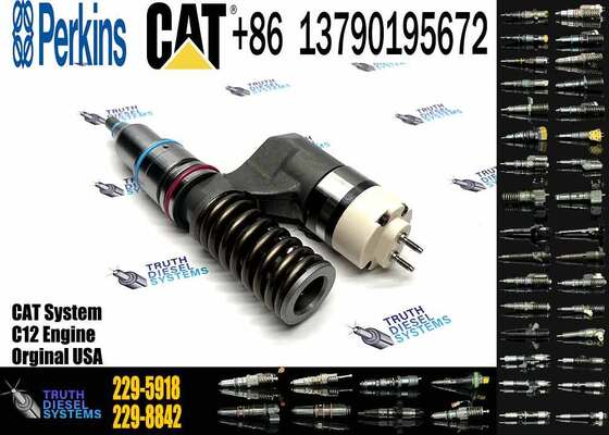 Excavator Injector 10R1814 10R-1814 2295918 229-5918 for C12 Engine Parts Diesel Nozzle Assembly