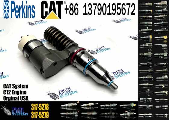 Excavator Injector 1705240 170-5240 20R0055 20R-0055 3175278 317-5278 for C12 Engine Parts Diesel Nozzle Assembly Auto Parts