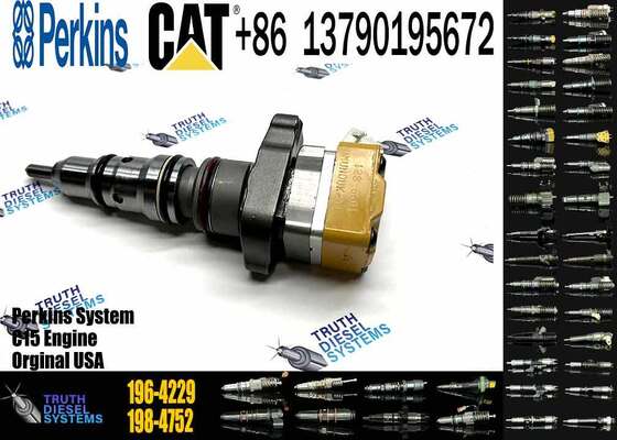 Engine Fuel Injector 10R0782 10R-0782 196-4229 1964229 for Cater-pillar Excavator Parts 3126B Engine Injector Assembly