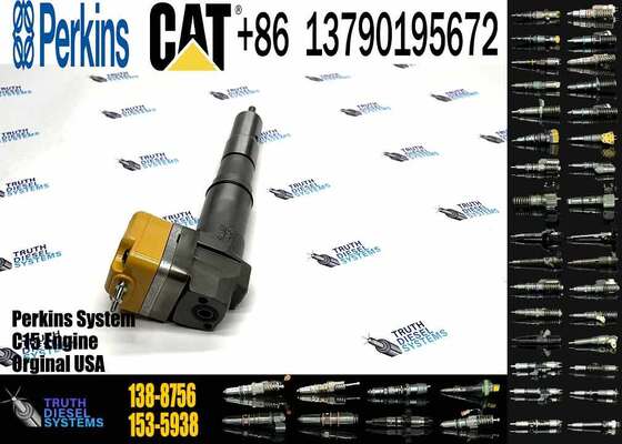 New Diesel Engine Fuel Injector 138-8754 0R-8624 153-5938 20R-4148 for Engine Industrial 138-8756 3412E