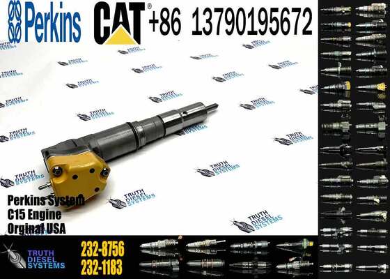 Excavator Engine Parts Fuel Injector 173-9268 138-8756 198-7912 155-1819 232-1168 232-8756 for 3412E 3408 Diesel Fuel