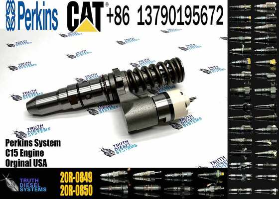 Excavator Parts 392-0211 Fuel Injector 3920211 20R-0849 20R0849 for C-AT 5130B 5230B 3512B Series