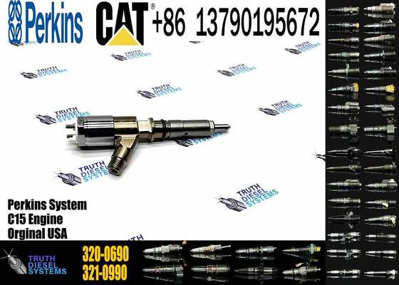 New Quality Common Rail Fuel Injector 320-0690 10r-7673 Engine Fuel Injector for Diesel Engine C6.6 Inyector Injecteur