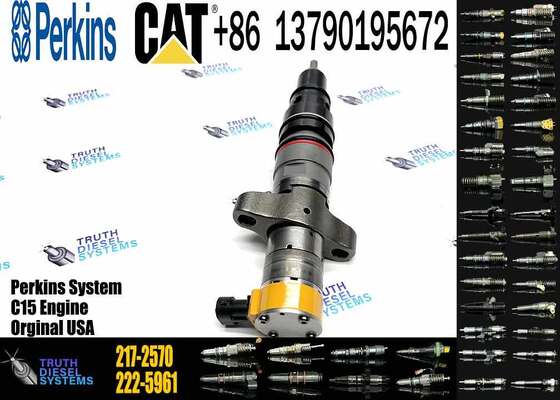 New C-9 Engine Diesel Fuel Injector 236-0962 217-2570 10R-7225 for Excavator Parts Condition New