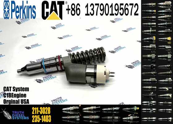 NEW 2113028 211-3028 Diesel Fuel Injector 2010565 201-0565 10R7228 10R7228 for Engine 3406E C15 C18 C27 C32