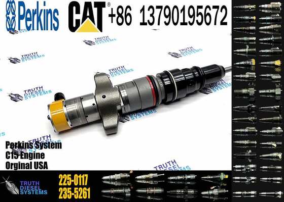 266-4446 387-9432 387-9436 225-0117 Excavator Diesel Injector Stable Atomization Bulk Available CAT C9 Replace 225-0117
