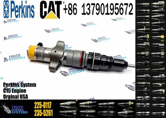 266-4446 387-9432 387-9436 225-0117 Excavator Diesel Injector Stable Atomization Bulk Available CAT C9 Replace 225-0117