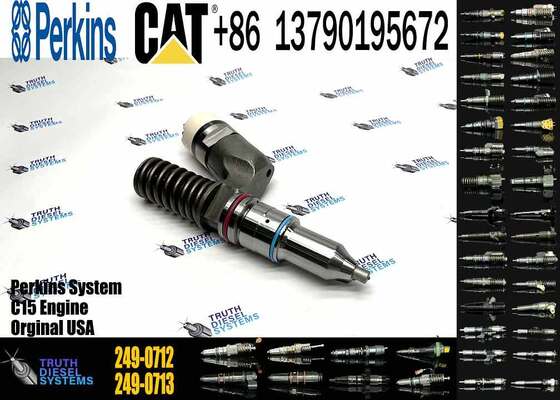 Diesel Engine Fuel Injector Excavator Accessories Diesel Motor Parts 249-0712 10R-3147 for CASE CAT966H CX31 TRUCK CAT725
