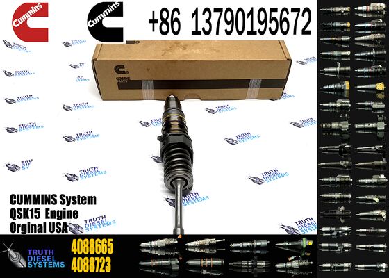 Factory High-quality Truck Engine Assembly Parts Fuel Injector 4928260 1529790 1521978 4088665 18346351 for ISX15 X15 Engine