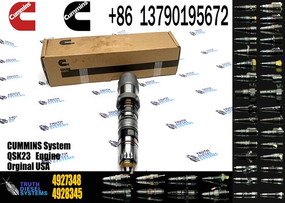 Common Rail Fuel Injector 4927348 4928345 4928346 4928347 for Sprayer Excavator Q19 Injector Truck Parts