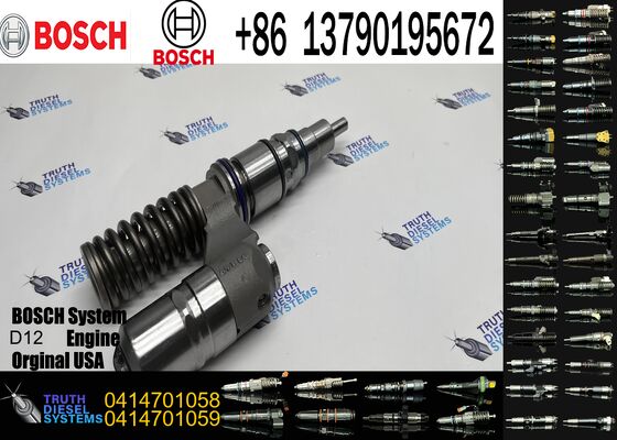 Construction Machinery 0414701035 0414701058 0414701070 1505199 1943974 0414701037 Diesel Engine Parts Fuel Injector For Scania DC11.08 DC13076A
