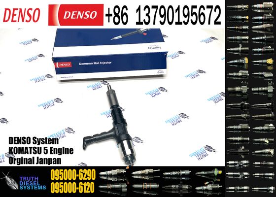 New high-quality engine parts, high-pressure fuel common rail injector assembly 6218-11-3101 095000-6290 6245-11-3100