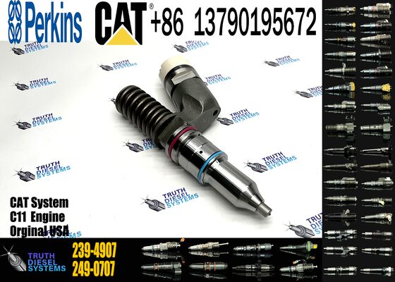 High Quality and Durable Engine Assembly Components Diesel Fuel Injector 249-0712 10R-3147 239-4907 249-0709 for C9 Engine