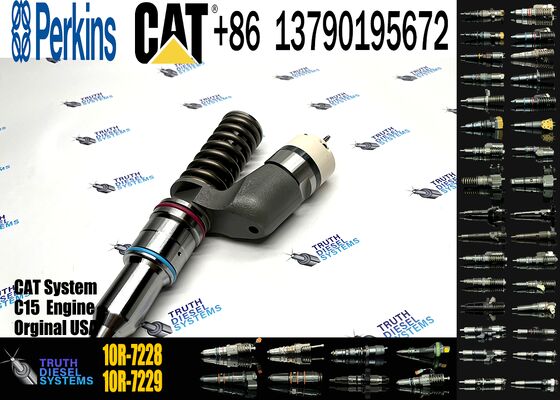 Excavator Injector 2113028 211-3028 10R7228 10R-7228 for C18 Engine Parts Diesel Nozzle Assembly