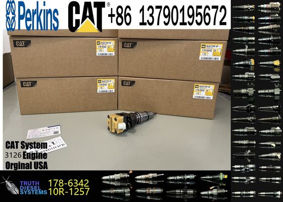 品質 YS Construction Machinery Parts Injector 178-6342 1786342 10R-1257 for D6N 3126 Engine Series Engine 工場
